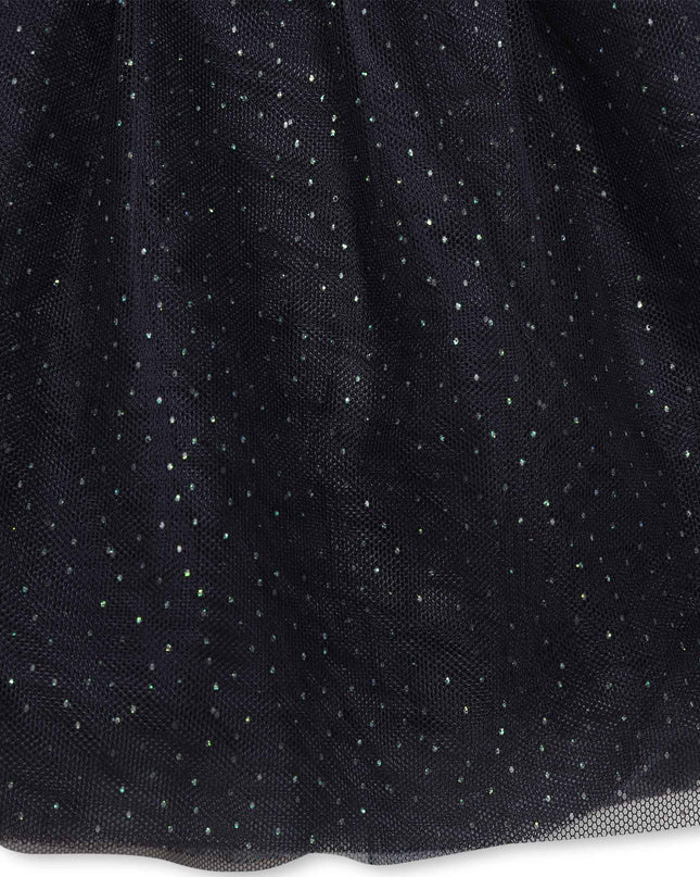 Kids Atelier-Carrement Beau-Navy Heart Knit Jersey Dress