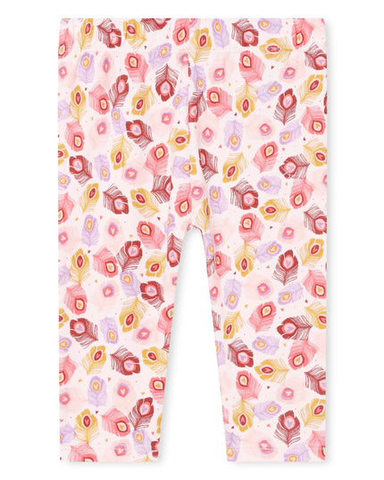 Kids Atelier-Carrement Beau-Pink Peacock Dress Outfit