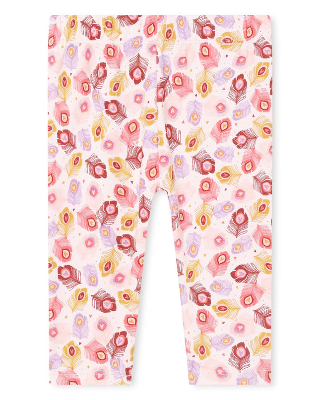 Kids Atelier-Carrement Beau-Pink Peacock Dress Outfit