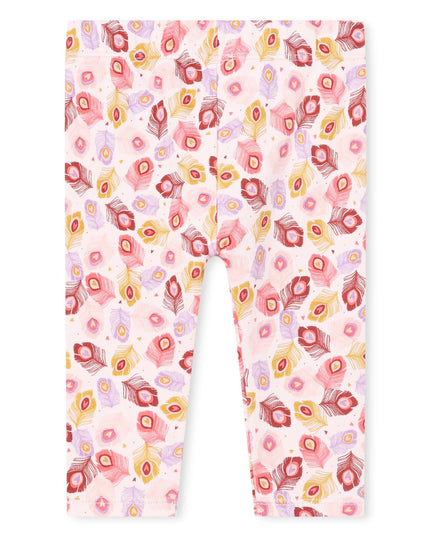 Kids Atelier-Carrement Beau-Pink Peacock Dress Outfit