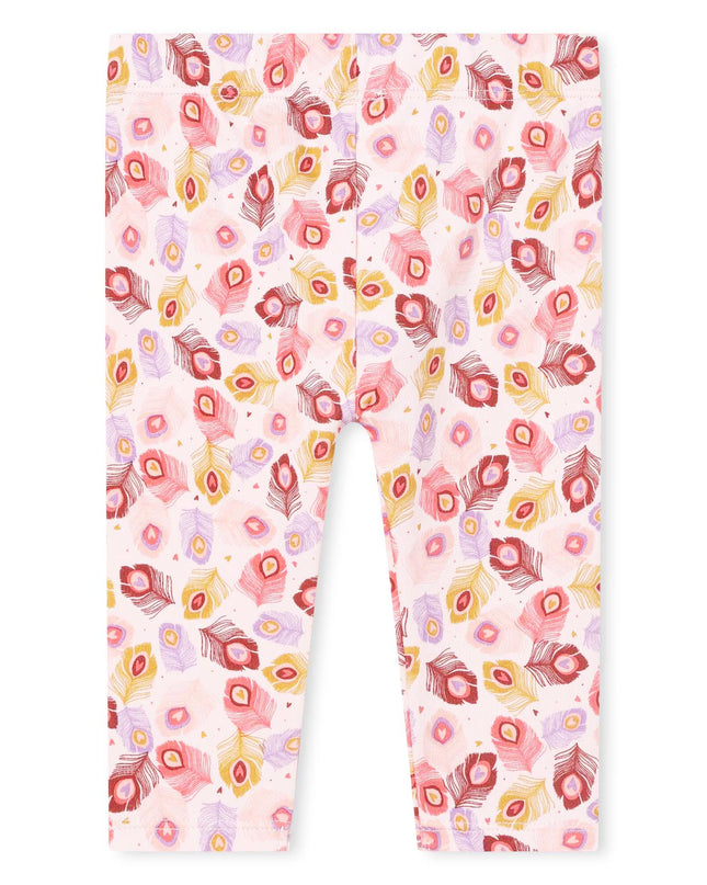 Kids Atelier-Carrement Beau-Pink Peacock Dress Outfit