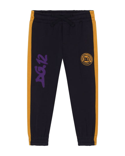 Kids Atelier-Dolce & Gabbana-Black Jogging Pants