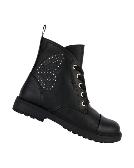 Kids Atelier-Geox-Black Eclair Butterfly Gem Boots