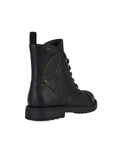 Kids Atelier-Geox-Black Eclair Butterfly Gem Boots