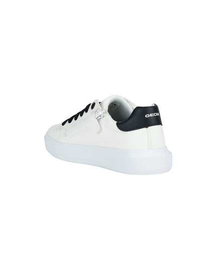 Kids atelier-Geox-White Nettuno Tab Sneakers