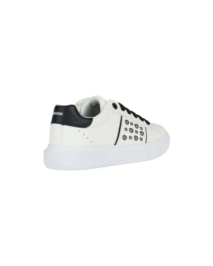 Kids atelier-Geox-White Nettuno Tab Sneakers