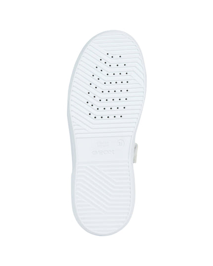 Kids atelier-Geox-White Nettuno Tab Sneakers