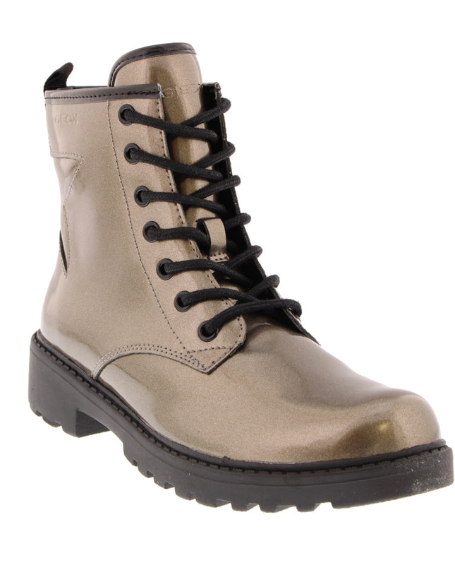 Kids Atelier-Geox-Gold Casey Star Ankle Boots