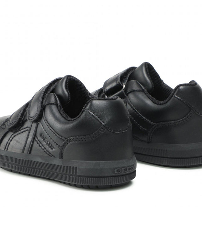 Kids Atelier-Geox-Black Arzach Velcro Sneakers