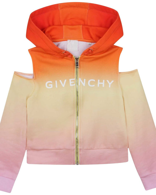 Multicolor Logo Zip Up Sweatshirt