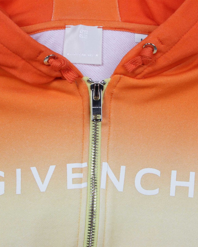Multicolor Logo Zip Up Sweatshirt