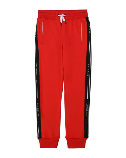 givenchy-Bright Red Cotton Pants-h24099-991