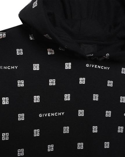 Kids Atelier-Givenchy-Black Hooded Dress