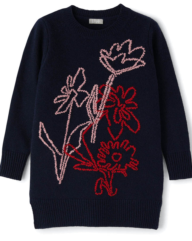 kids-atelier-il-gufo-children-girl-navy-long-sleeve-dress-a21vt092em220-4939-blue-berry