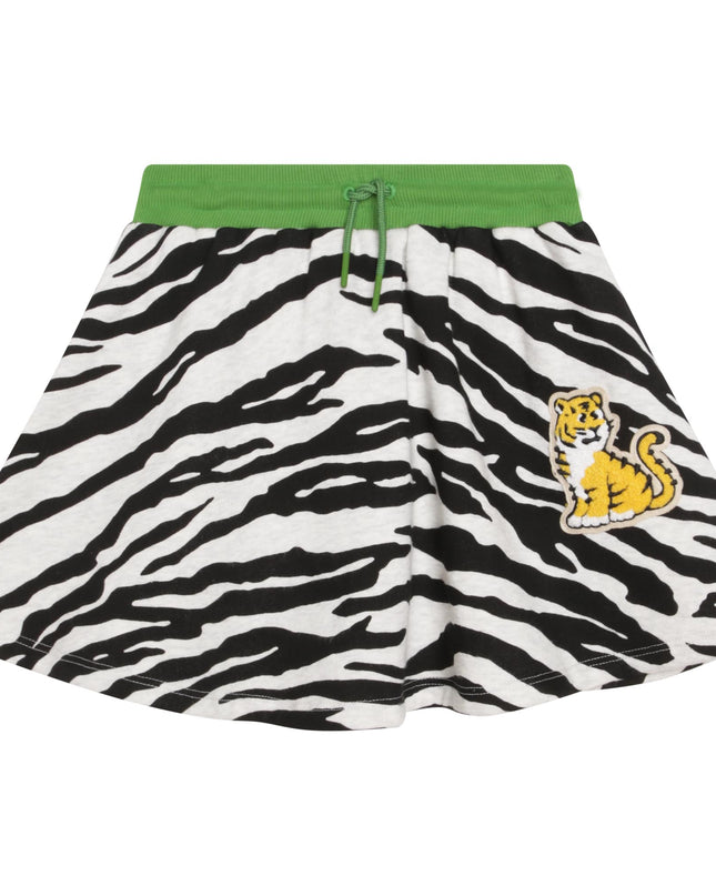 kenzo-Gray Skirt-k13081-a11