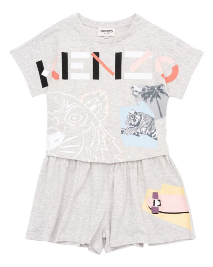 kenzo-Light Gray Dress-k14203-a10