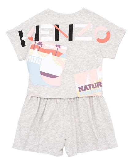 kenzo-Light Gray Dress-k14203-a10