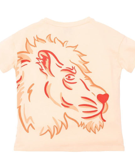 kenzo-Bright Red Tiger T-Shirt-k15483-41a
