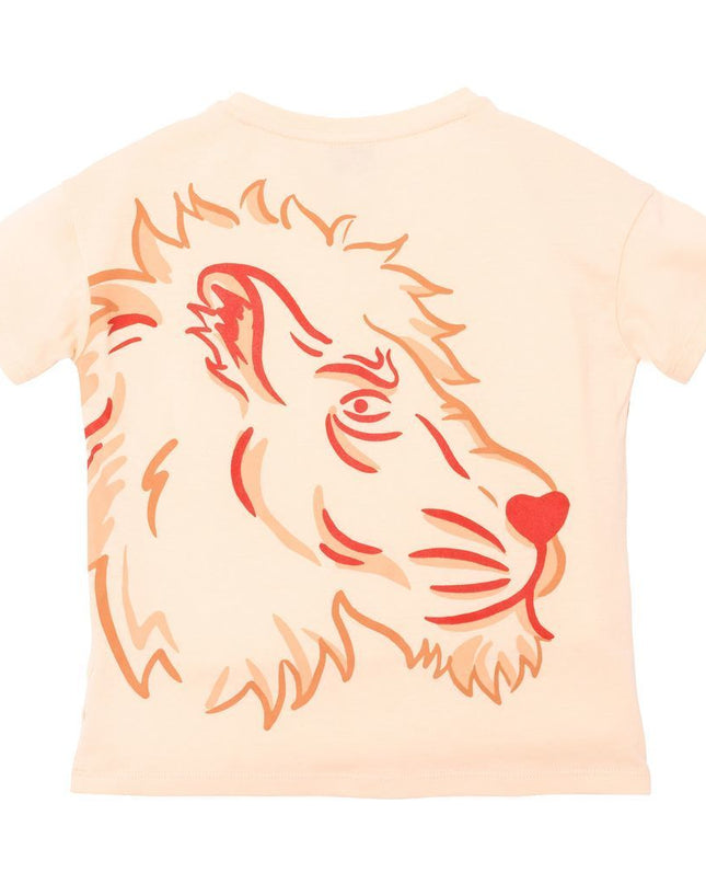 kenzo-Bright Red Tiger T-Shirt-k15483-41a