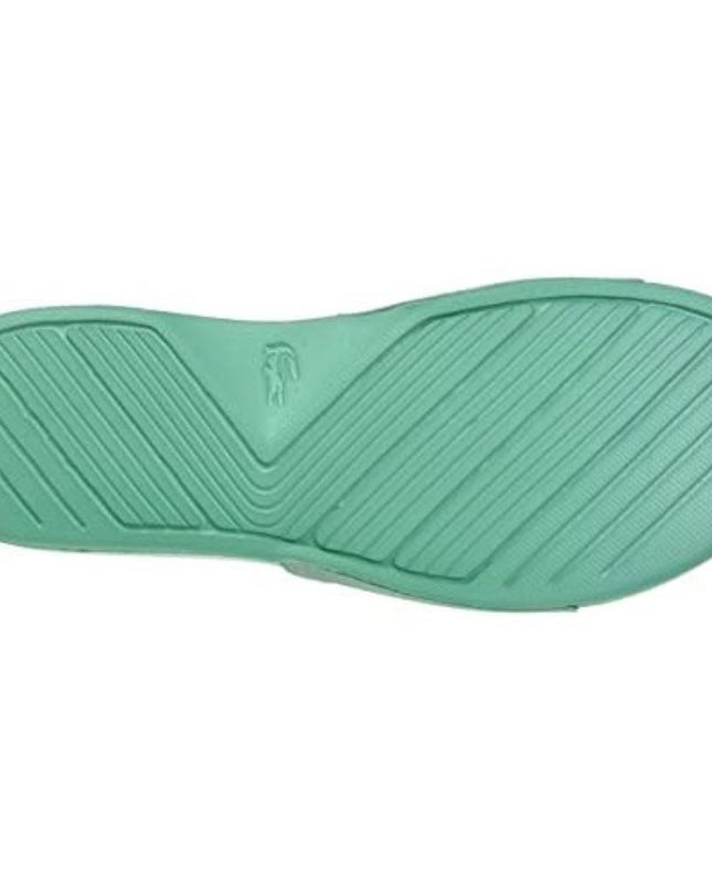 kids-atelier-lacoste-gender-neutral-unisex-kid-girl-boy-green-logo-slides-43cuc00031r7