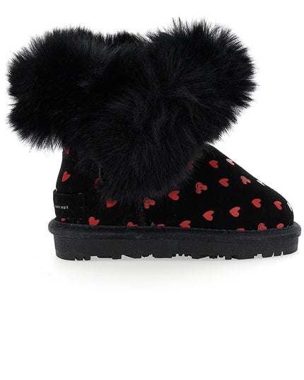 kids-atelier-moa-kid-baby-girl-black-heart-print-winter-boots-mdk816