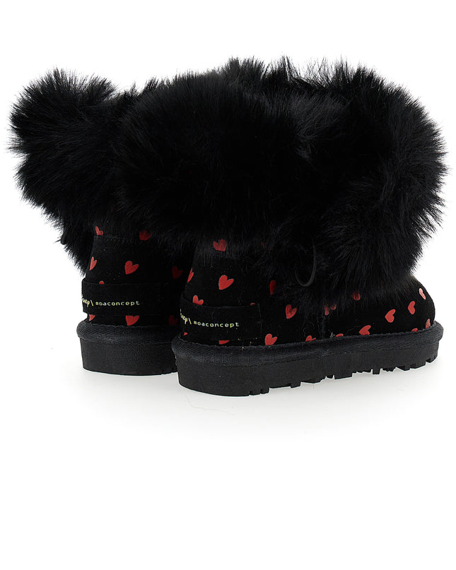kids-atelier-moa-kid-baby-girl-black-heart-print-winter-boots-mdk816