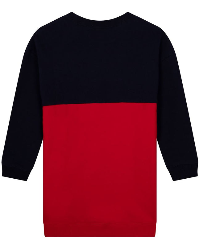 mj-w12415-97e-Red Long Sleeved Dress