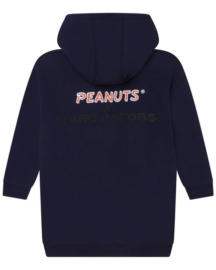 mj-w12416-84e-Navy Hooded Dress