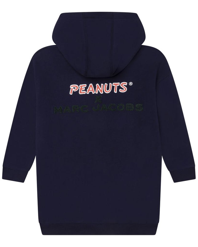 mj-w12416-84e-Navy Hooded Dress