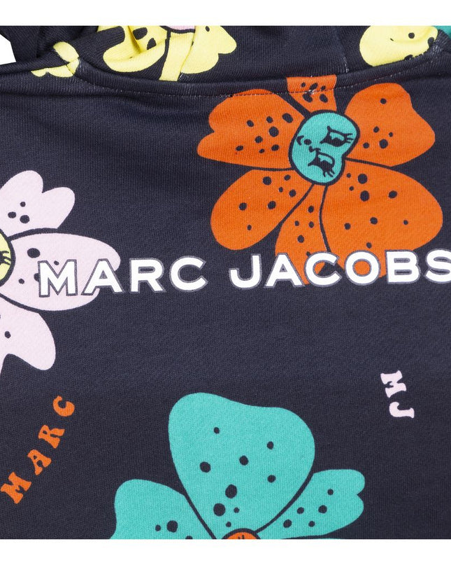 mj-w15627-84e-Floral Print Zip-Up Hoodie