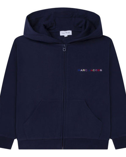 mj-w15628-84e-Navy Logo Hoodie