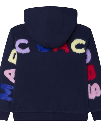 mj-w15628-84e-Navy Logo Hoodie