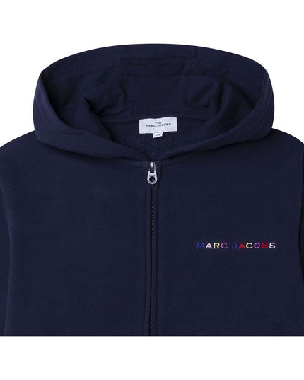 mj-w15628-84e-Navy Logo Hoodie