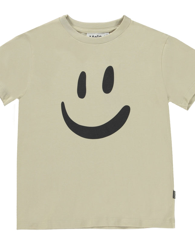 Kids Atelier-Molo-Beige Roxo T-Shirt