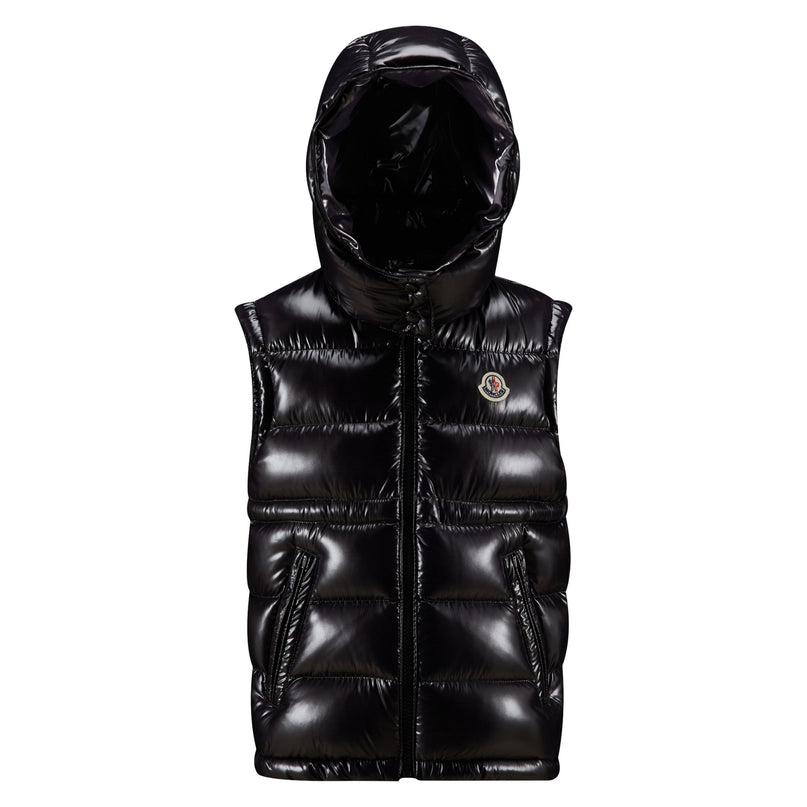 Black Logo Vest kids atelier - Main Image