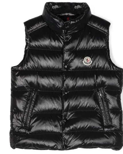 Kids Atelier-Moncler-Blue Tib Down Gilet