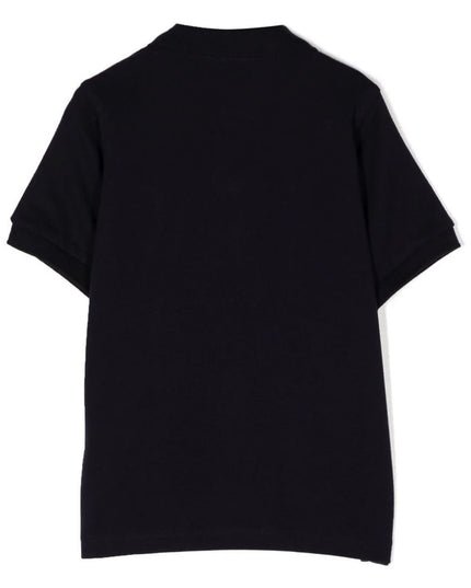 Kids Atelier-Moncler-Navy Logo Polo