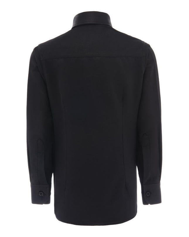 kid-atelier-moustache-kid-boy-baby-black-solid-dress-shirt-22m04-black
