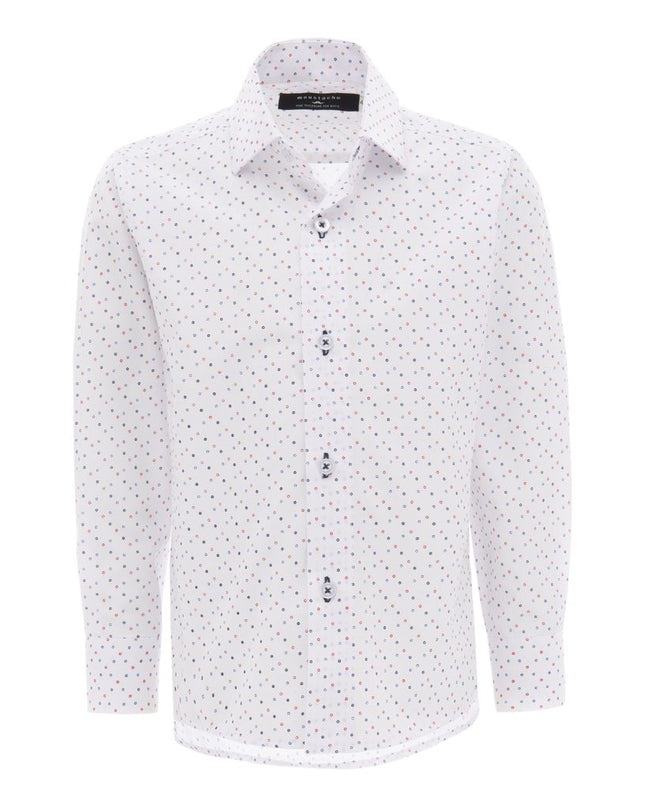 kids-atelier-moustache-kid-boy-baby-white-circle-print-dress-shirt-22m13-white