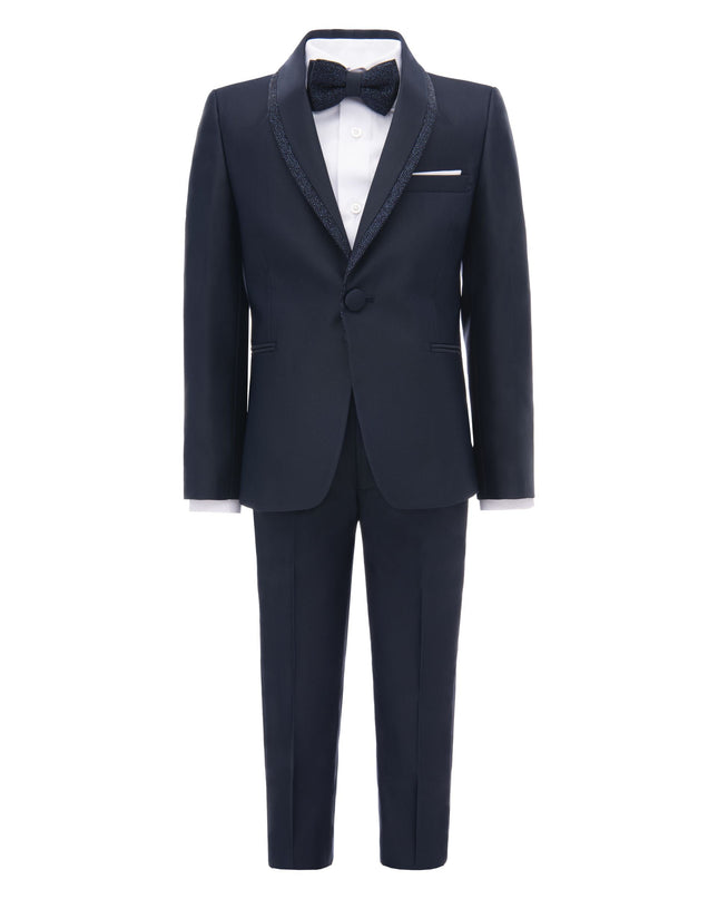 kids-atelier-moustache-baby-boy-kid-navy-glitter-trim-suit-7252-navy
