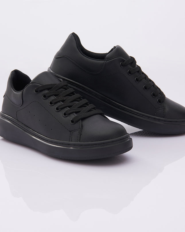 kids-atelier-moustache-kid-boy-black-lace-sneakers-van83-black