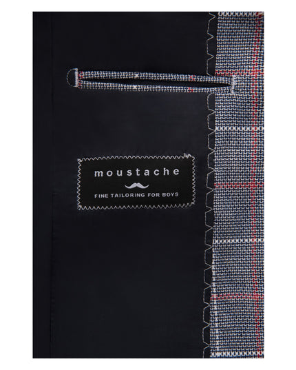 kids-atelier-moustache-kid-baby-boy-blue-plaid-tweed-blazer-23m09-blue