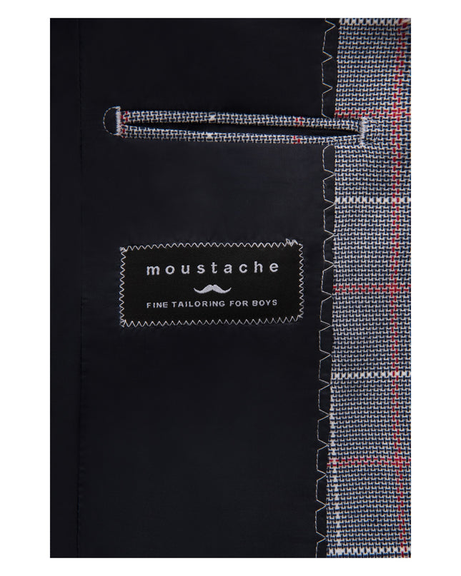 kids-atelier-moustache-kid-baby-boy-blue-plaid-tweed-blazer-23m09-blue