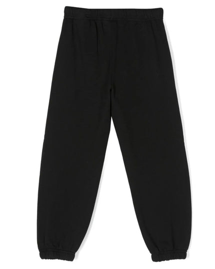 Kids Atelier-Palm-angels-Black Smiley Brush Sweatpants