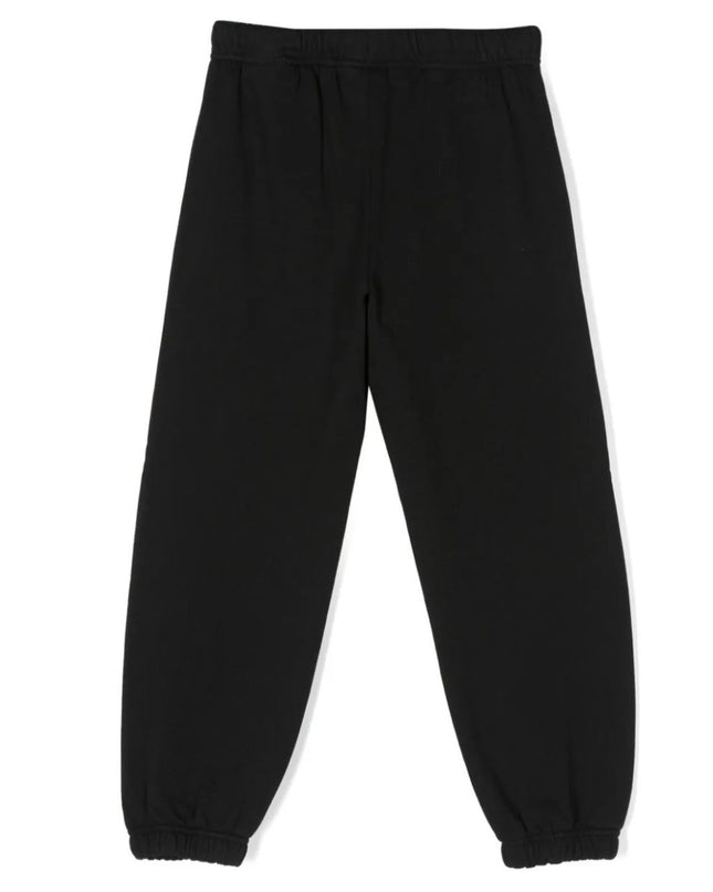 Kids Atelier-Palm-angels-Black Smiley Brush Sweatpants