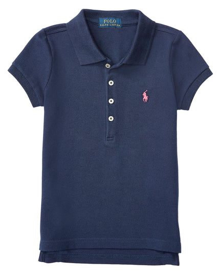 Kids Atelier-Ralph Lauren-Navy Stretch Cotton Polo312573242008