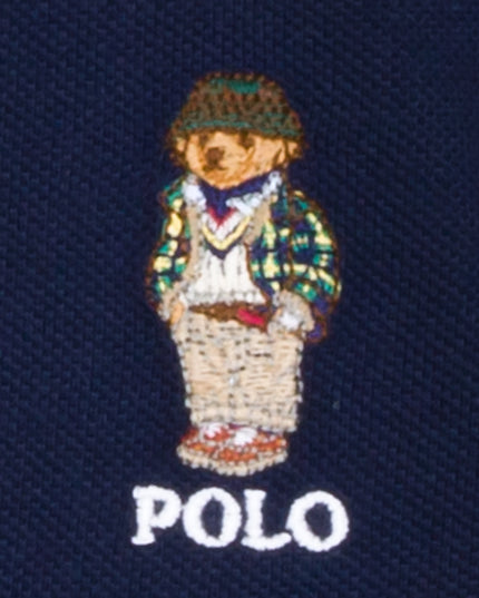 Kids Atelier-Ralph Lauren-Navy Logo Polo