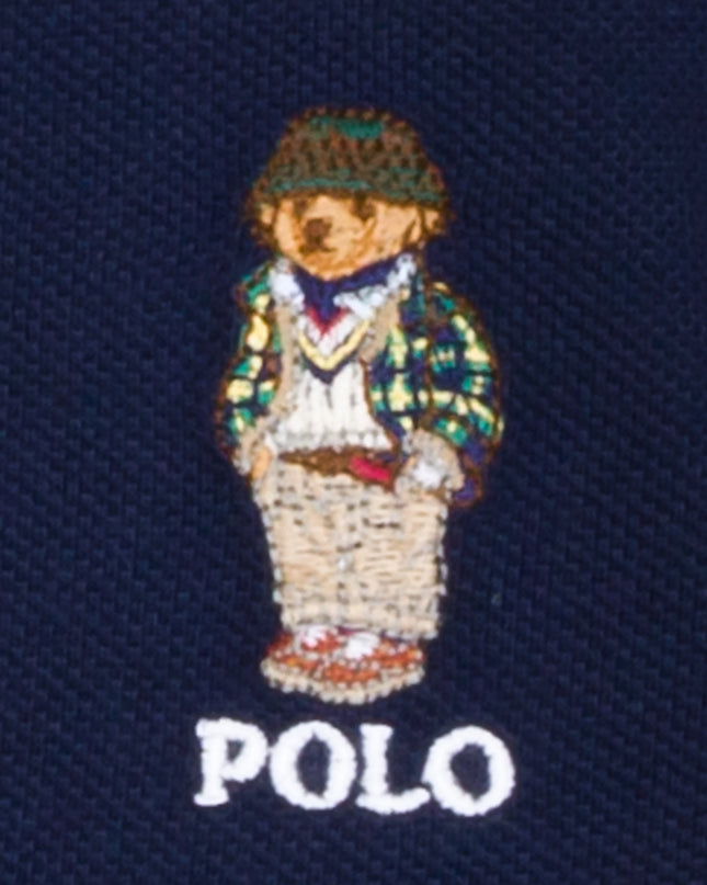 Kids Atelier-Ralph Lauren-Navy Logo Polo