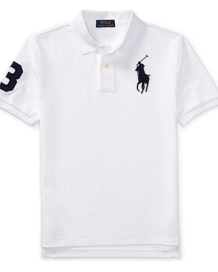 Kids Atelier-Ralph Lauren-White Logo Patch Jr Polo