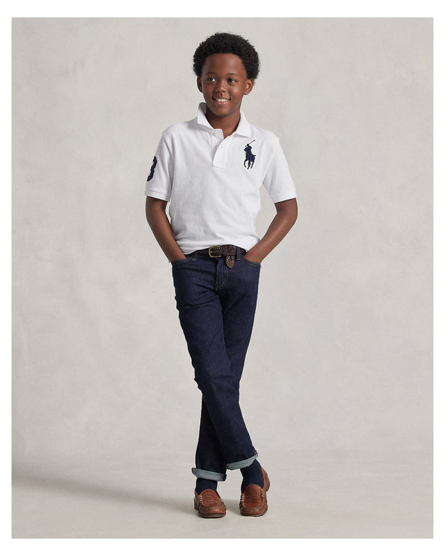 Kids Atelier-Ralph Lauren-White Logo Patch Jr Polo